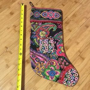 Vera Bradley holiday stocking